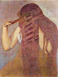 Henri Edmond Cross The Head of Hair china oil painting image